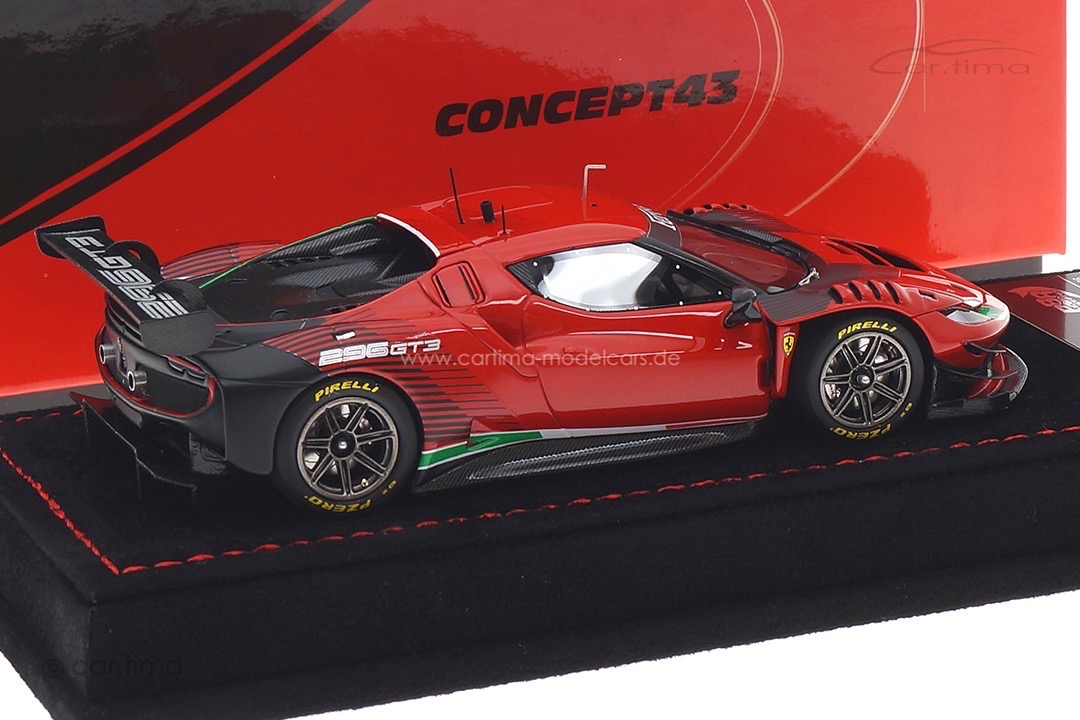 Ferrari 296 GT3 2022 BBR 1:43 BBRC279A Ferrari 296 GT3 2022 BBR 1:43 BBRC279A
