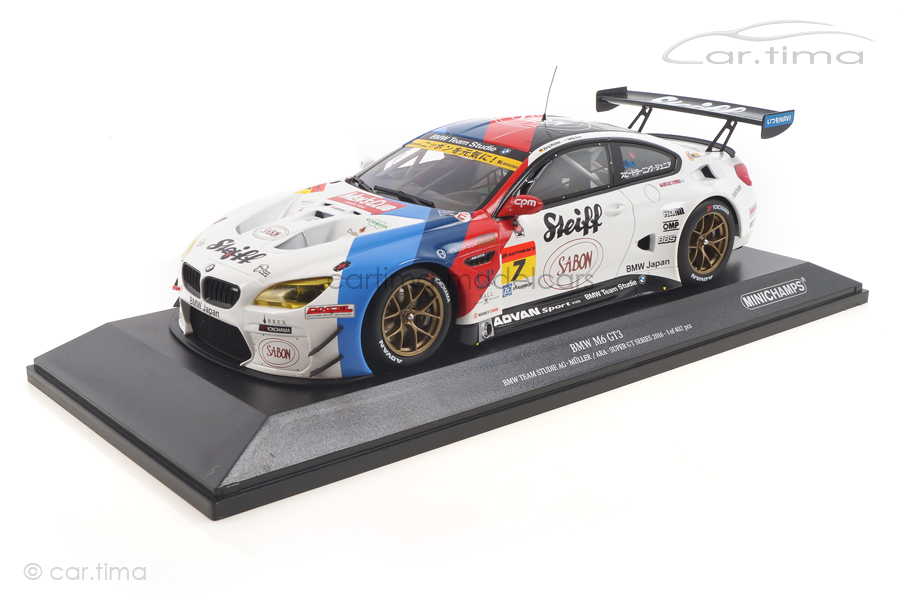 BMW M6 GT3 2016 BMW Team Studie Müller/Ara Minichamps 1:18 155162607 BMW M6 GT3 2016 BMW Team Studie Müller/Ara Minichamps 1:18 155162607