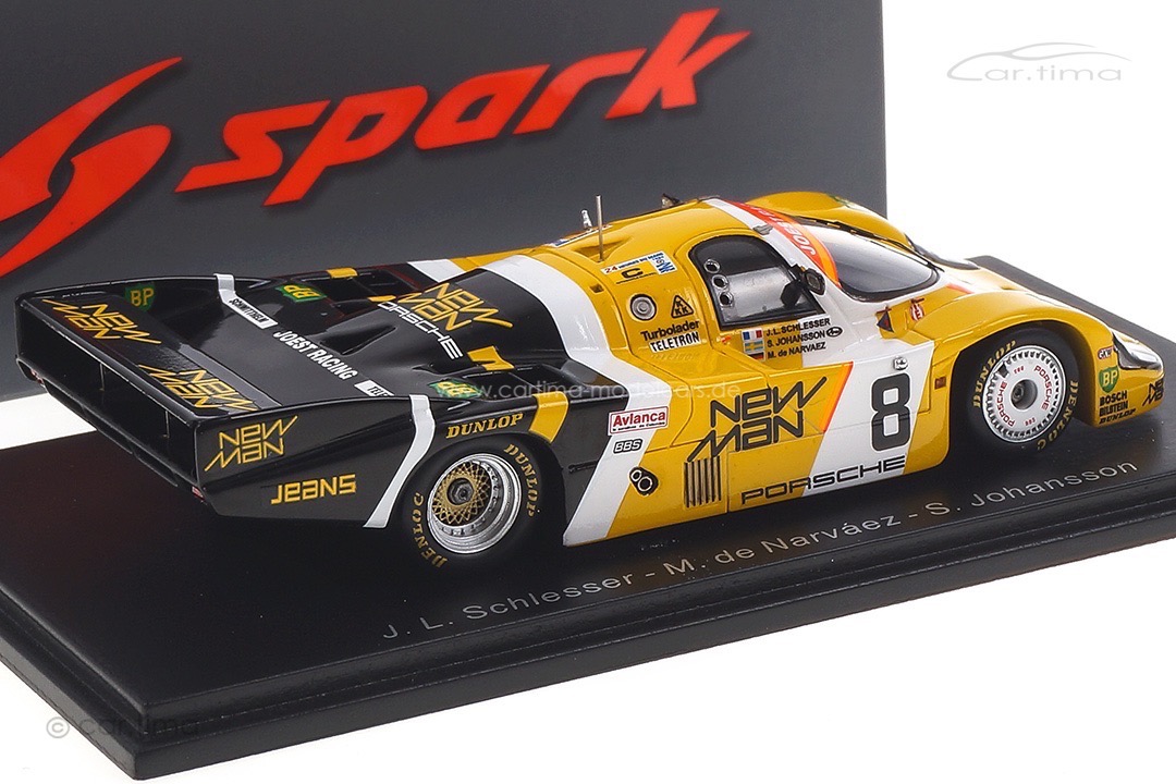 Porsche 956 L 24h Le Mans 1984 de Narváez/Johansson/Schlesser Spark 1:43 S9857 Porsche 956 L 24h Le Mans 1984 de Narváez/Johansson/Schlesser Spark 1:43 S9857
