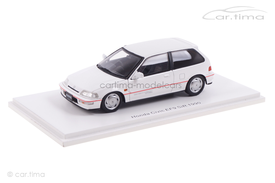 Honda Civic EF9 SiR weiß Spark 1:43 S5453