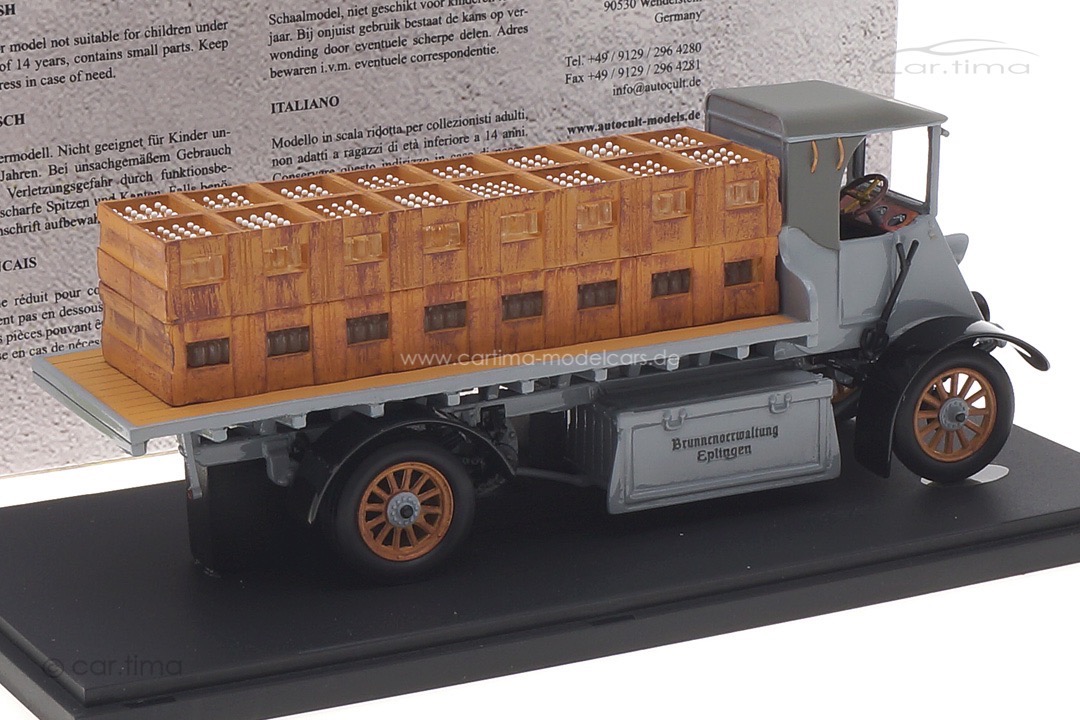 Tribelhorn 3to Kettenwagen 1918 grau autocult 1:43 11015 Tribelhorn 3to Kettenwagen 1918 grau autocult 1:43 11015