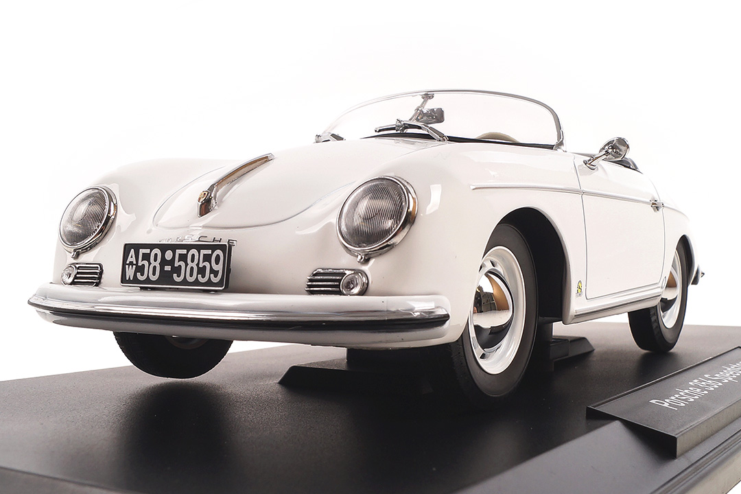 Porsche 356 Speedster 1954 weiß Norev 1:18 187460 Porsche 356 Speedster 1954 weiß Norev 1:18 187460