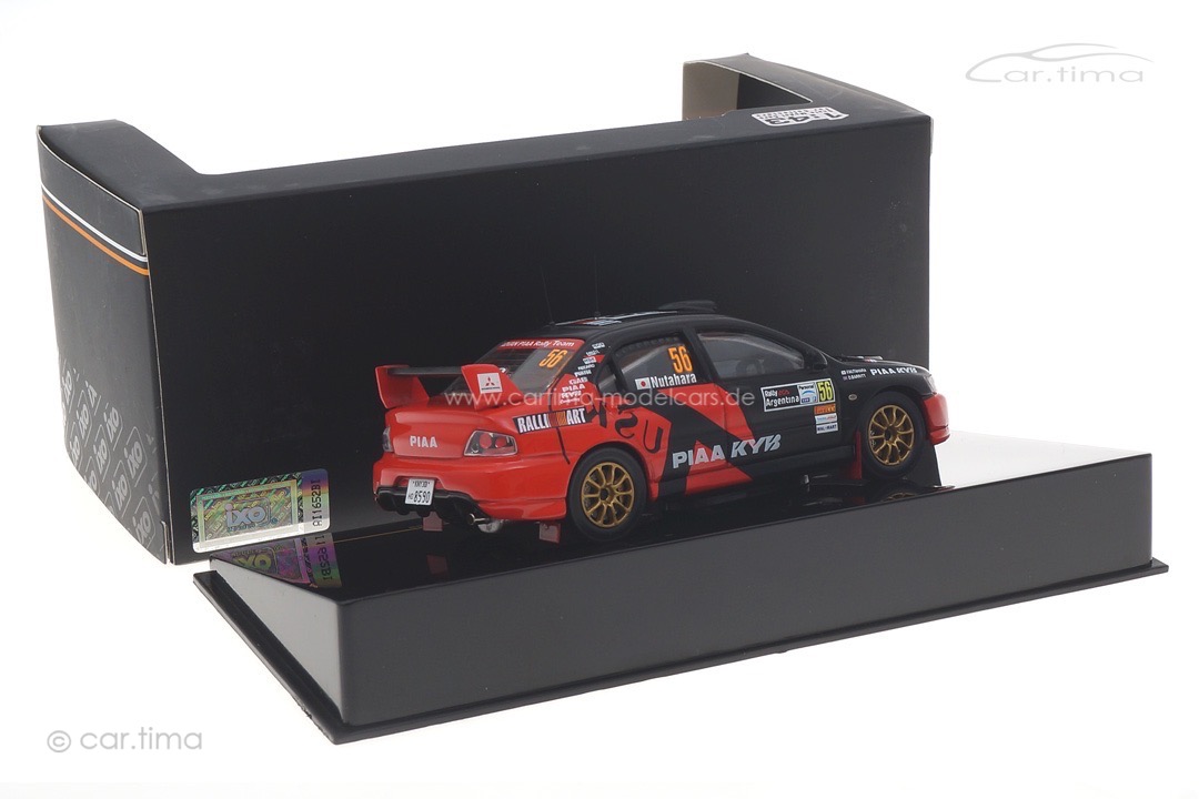 Mitsubishi Lancer EVO IX Rallye Argentinia 2008 Nutahara/Barritt IXO 1:43 RAM325 Mitsubishi Lancer EVO IX Rallye Argentinia 2008 Nutahara/Barritt IXO 1:43 RAM325