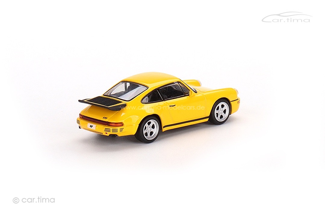 RUF CTR 1987 Yellow Bird Blütengelb MINI GT 1:64 MGT00419-L