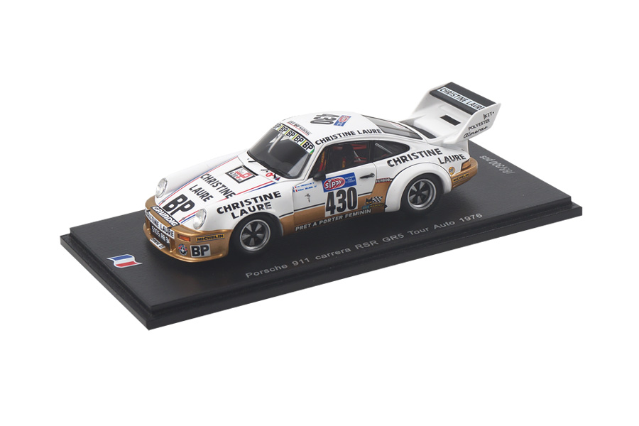 Porsche 911 Carrera RSR Tour Auto 1976 Frequelin/Delaval Spark 1:43 SF099 Porsche 911 Carrera RSR Tour Auto 1976 Frequelin/Delaval Spark 1:43 SF099