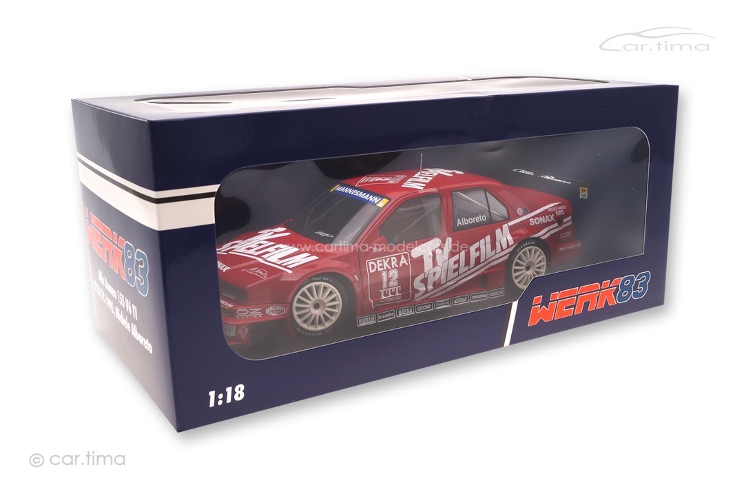 Alfa Romeo 155 V6 TI DTM/ITC 1995 Michele Alboreto Werk83 1:18 W1801003 Alfa Romeo 155 V6 TI DTM/ITC 1995 Michele Alboreto Werk83 1:18 W1801003