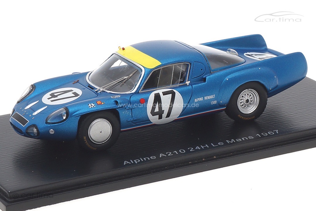 Alpine A210 24h Le Mans 1967 Andruet/Bouharde Spark 1:43 S5688 Alpine A210 24h Le Mans 1967 Andruet/Bouharde Spark 1:43 S5688