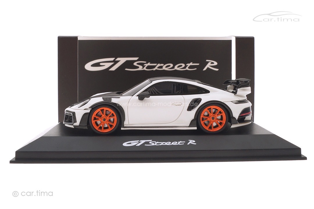 TECHART GTstreet R (Basis 992 Turbo) Weiß/Rad Gulforange car.tima CUSTOMIZED CAC04323011 TECHART GTstreet R (Basis 992 Turbo) Weiß/Rad Gulforange car.tima CUSTOMIZED CAC04323011