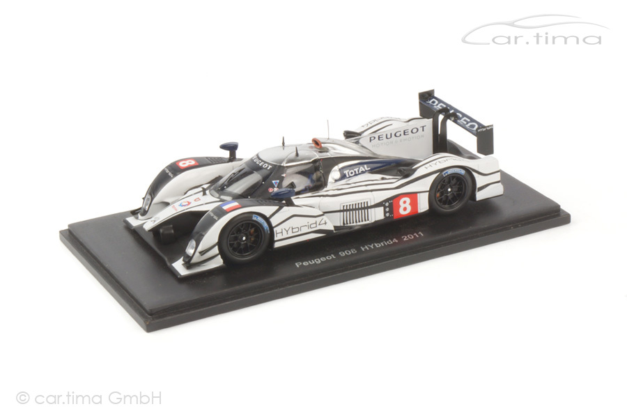 Peugeot 908 Hybrid4 Präsentation 2011 Spark 1:43 S2591