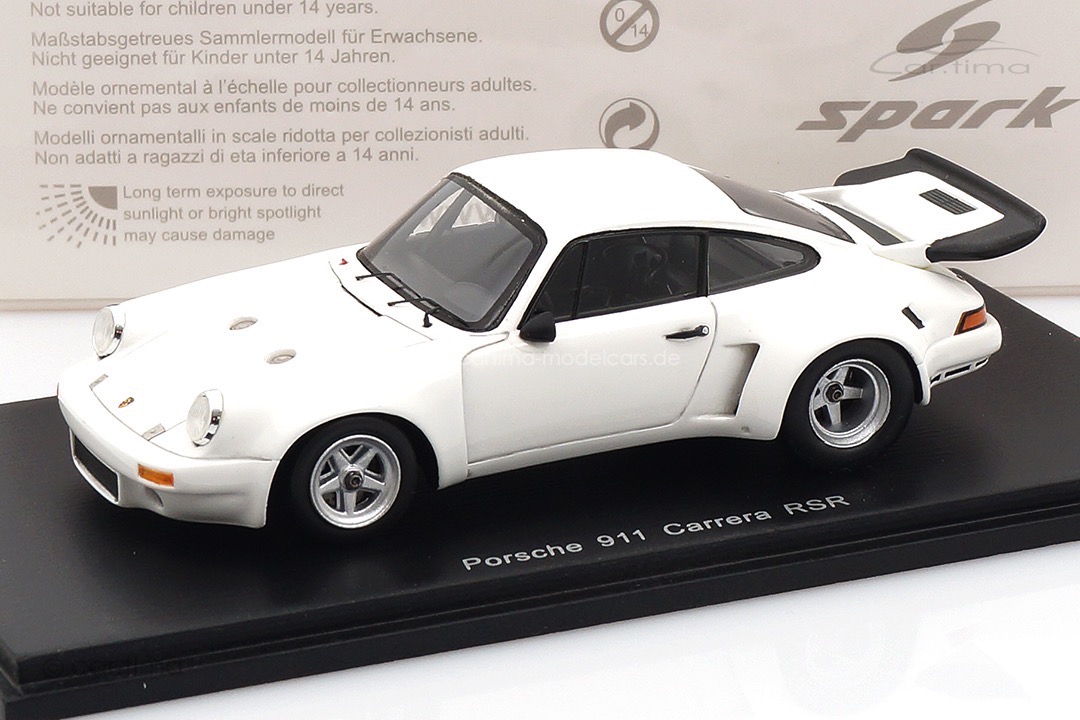 Porsche 911 Carrera RSR Grandprix-weiß Spark 1:43 PD04312004