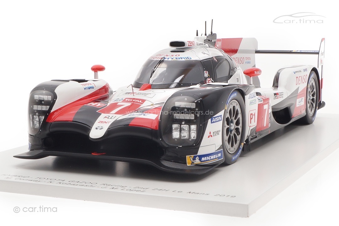 Toyota TS050 Hybrid 24h Le Mans 2019 Conway/Lopez/Kobayashi Spark 1:18 18S426 Toyota TS050 Hybrid 24h Le Mans 2019 Conway/Lopez/Kobayashi Spark 1:18 18S426