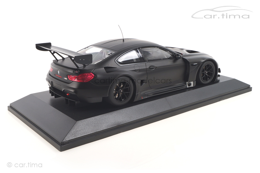 BMW M6 GT3 2016 Plain Body Version schwarz matt Minichamps 1:18 155162610 BMW M6 GT3 2016 Plain Body Version schwarz matt Minichamps 1:18 155162610