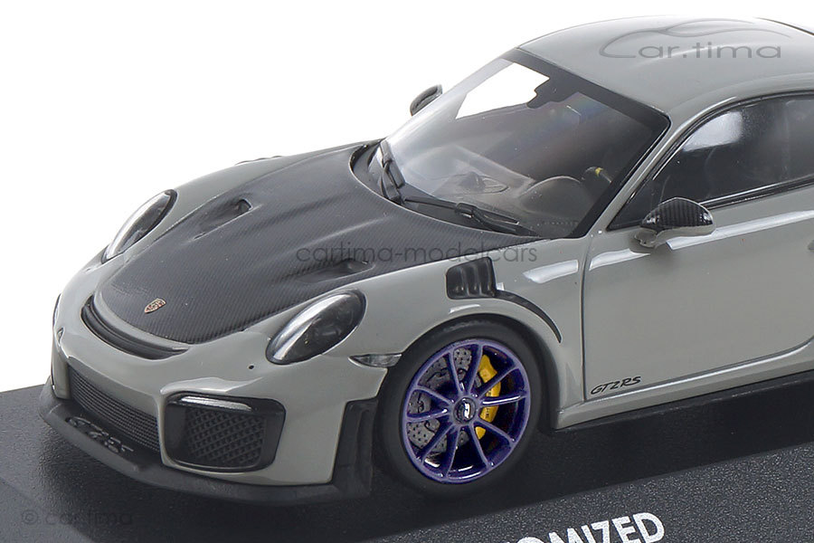 Porsche 911 (991 II) GT2 RS Kreide/Rad Ultraviolett Minichamps car.tima CUSTOMIZED
