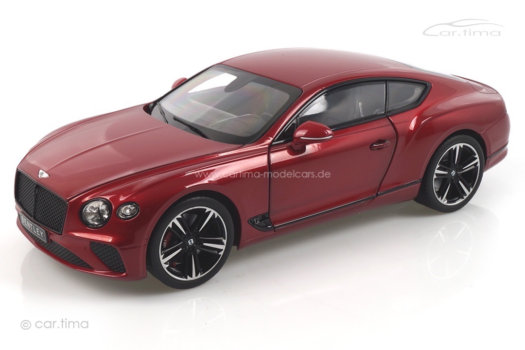 Bentley Continental GT 2018 Candy Red Norev 1:18 182788 Bentley Continental GT 2018 Candy Red Norev 1:18 182788