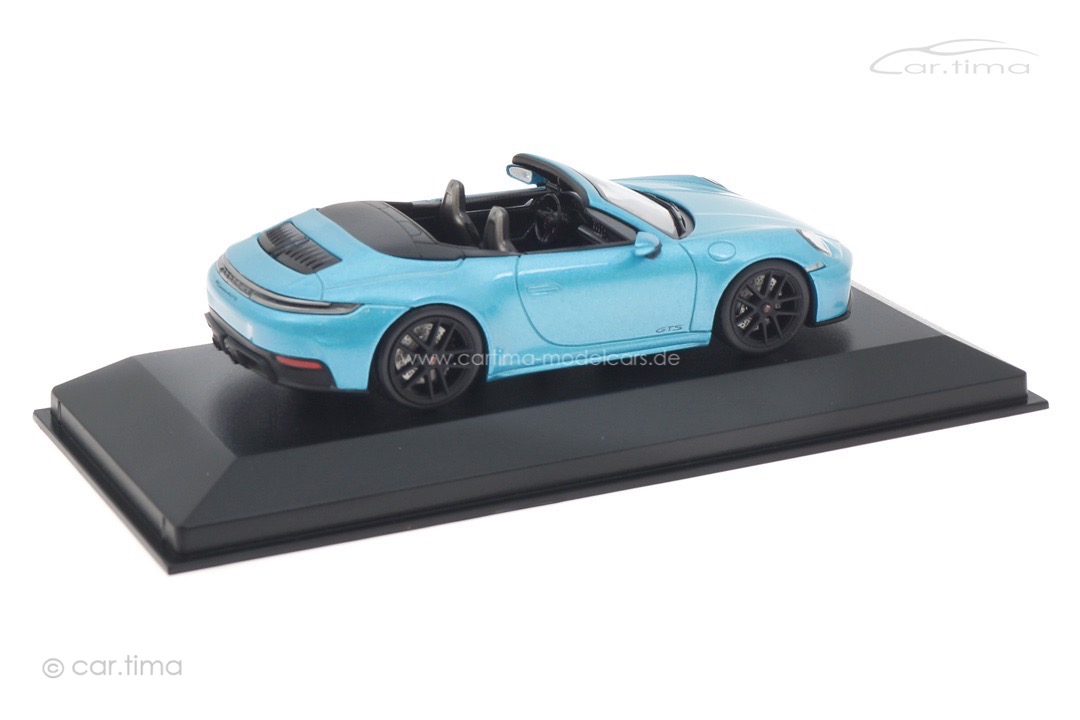 Porsche 911 (992.2) Carrera 4 GTS Convertible Ipanemablue Minichamps 1:43 WAP0200310SCPE