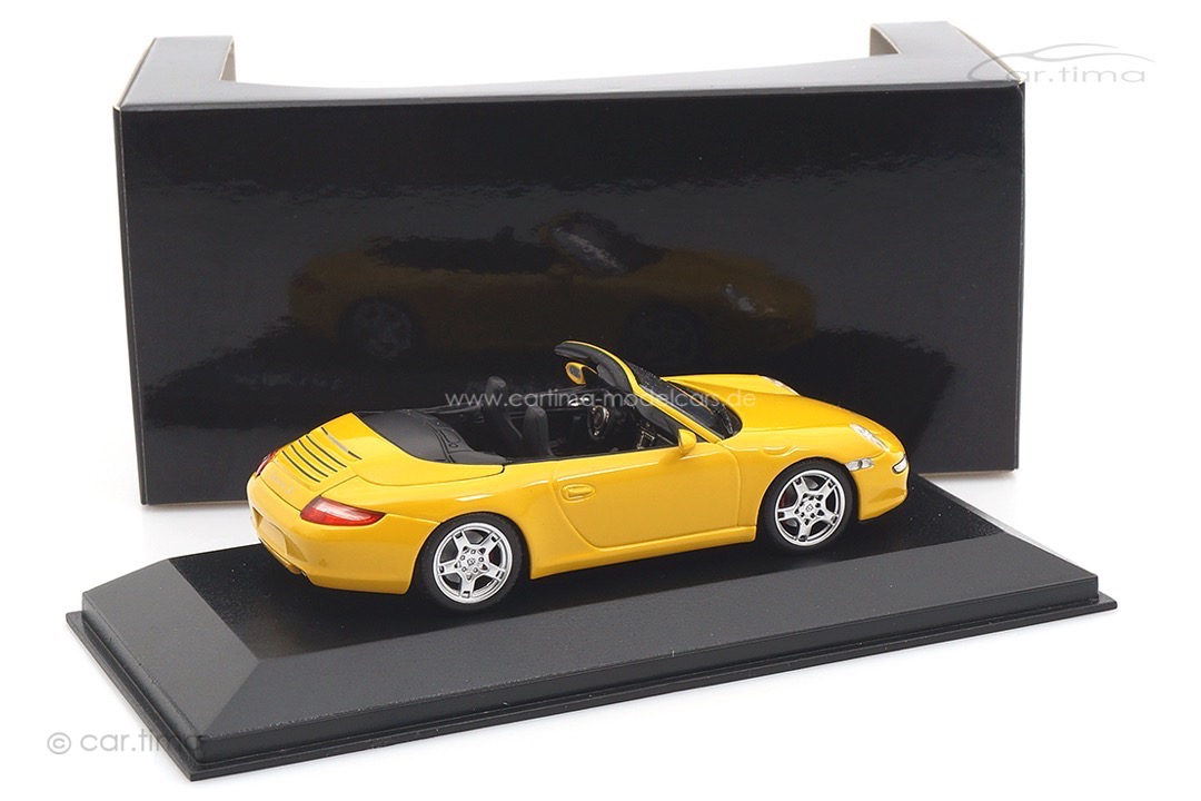 Porsche 911 (997) Carrera S Cabriolet Speedgelb Minichamps 1:43 400063031