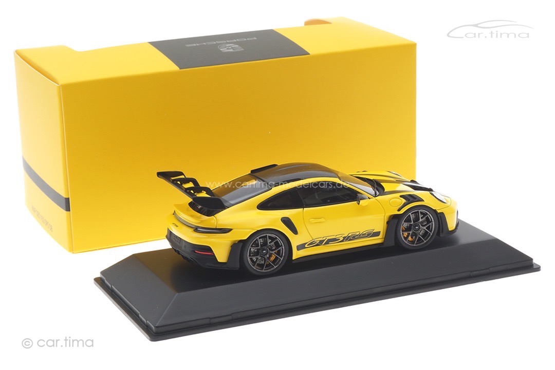 Porsche 911 (992) GT3 RS Racinggelb Weissach Package Spark 1:43 WAP0201530P008 Porsche 911 (992) GT3 RS Racinggelb Weissach Package Spark 1:43 WAP0201530P008