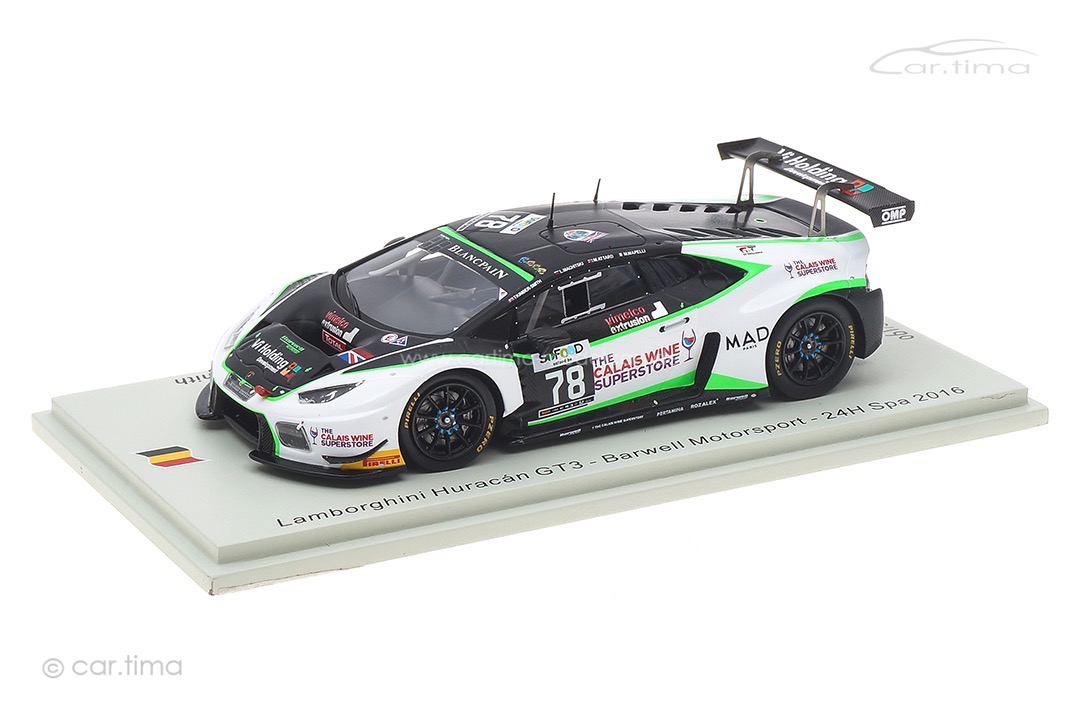 Lamborghini Huracán GT3 24h Spa 2016 Attard/Machitski/Mapelli Spark 1:43 SB293
