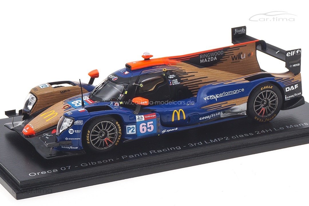 Oreca 07-Gibson 24h Le Mans 2021 Allen/Canal/Stevens Spark 1:43 S8255 Oreca 07-Gibson 24h Le Mans 2021 Allen/Canal/Stevens Spark 1:43 S8255
