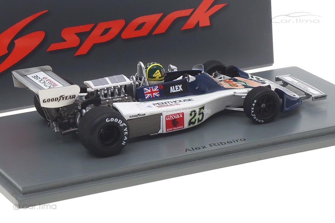 Hesketh 308D GP USA 1976 Alex Ribeiro Spark 1:43 S2466