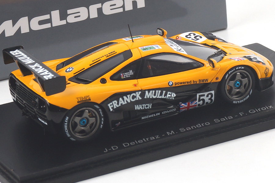 McLaren F1 GTR 24h Le Mans 1996 Deletraz/Sala/Giroix Spark 1:43 S4732 McLaren F1 GTR 24h Le Mans 1996 Deletraz/Sala/Giroix Spark 1:43 S4732
