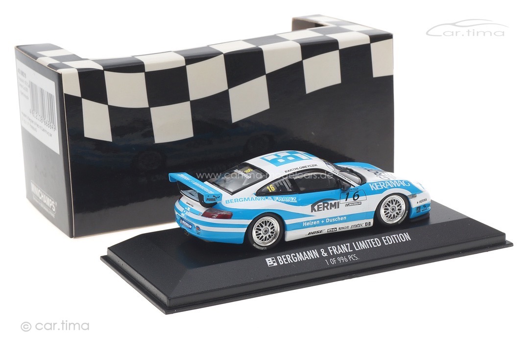 Porsche 911 GT3 Cup Carrera Cup 2005 Barthlomeyczik Minichamps 1:43 403056216 Porsche 911 GT3 Cup Carrera Cup 2005 Barthlomeyczik Minichamps 1:43 403056216