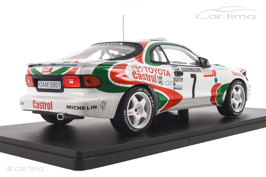 Toyota Celica ST185 Rallye Monte Carlo 1993 Kankkunen/Pironen IXO 1:18 18RMC041B Toyota Celica ST185 Rallye Monte Carlo 1993 Kankkunen/Pironen IXO 1:18 18RMC041B
