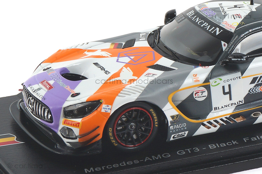 Mercedes-AMG GT3 24h Spa 2018 Buurman/Engel/Stolz Spark 1:43 SB205