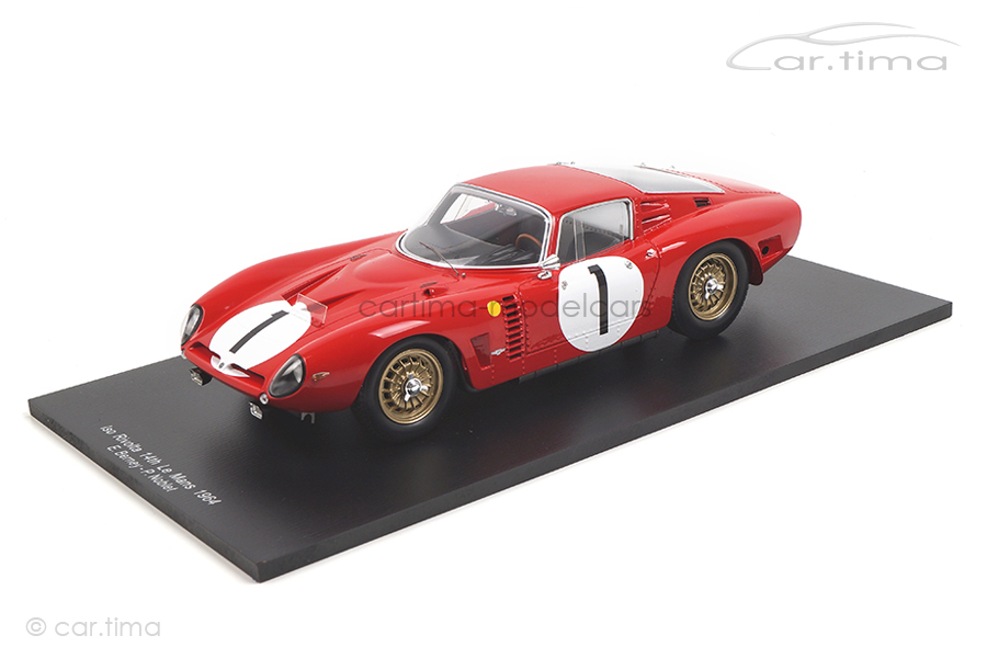 Iso Rivolta 24h Le Mans 1964 Berney/Noblet Spark 1:18 18S292