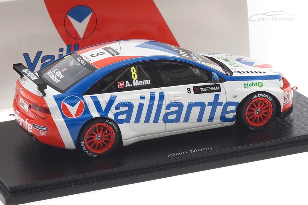 Chevrolet Cruze Vainqueur Race 2 WTCC Alain Menu Spark 1:43 MV01 Chevrolet Cruze Vainqueur Race 2 WTCC Alain Menu Spark 1:43 MV01