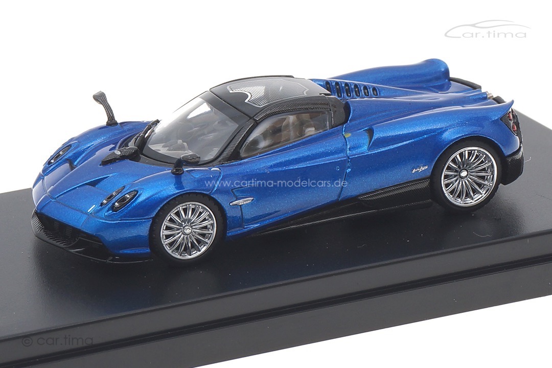 Pagani Huayra Roadster blau LCD Models 1:64 LCD64015-BU