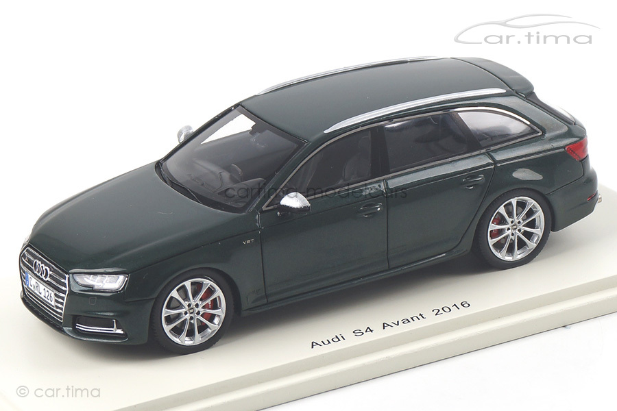 Audi S4 Avant 2016 grün Spark 1:43 S4888