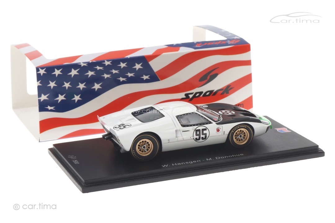 Ford GT40 Mk2 24h Daytona 1966 Hansgen/Donohue Spark 1:43 US256 Ford GT40 Mk2 24h Daytona 1966 Hansgen/Donohue Spark 1:43 US256