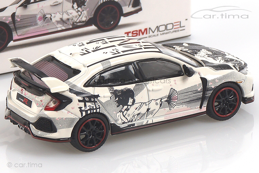 Honda Civic Type R Art Car Manga Paris Autoshow 2018 MINI GT 1:64 MGT00037-L