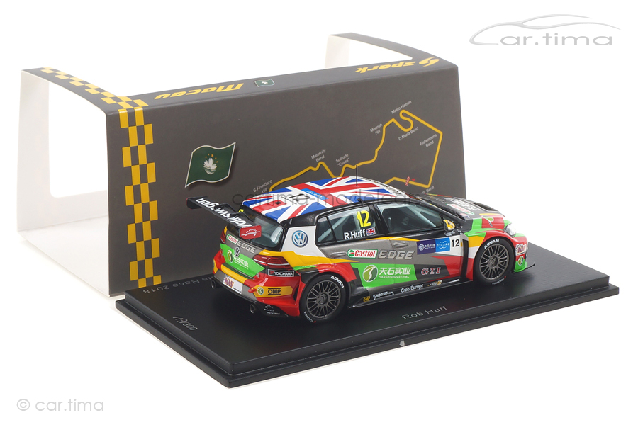 Volkswagen Golf GTi TCR WTCR Macau 2018 Rob Huff Spark 1:43 SA207