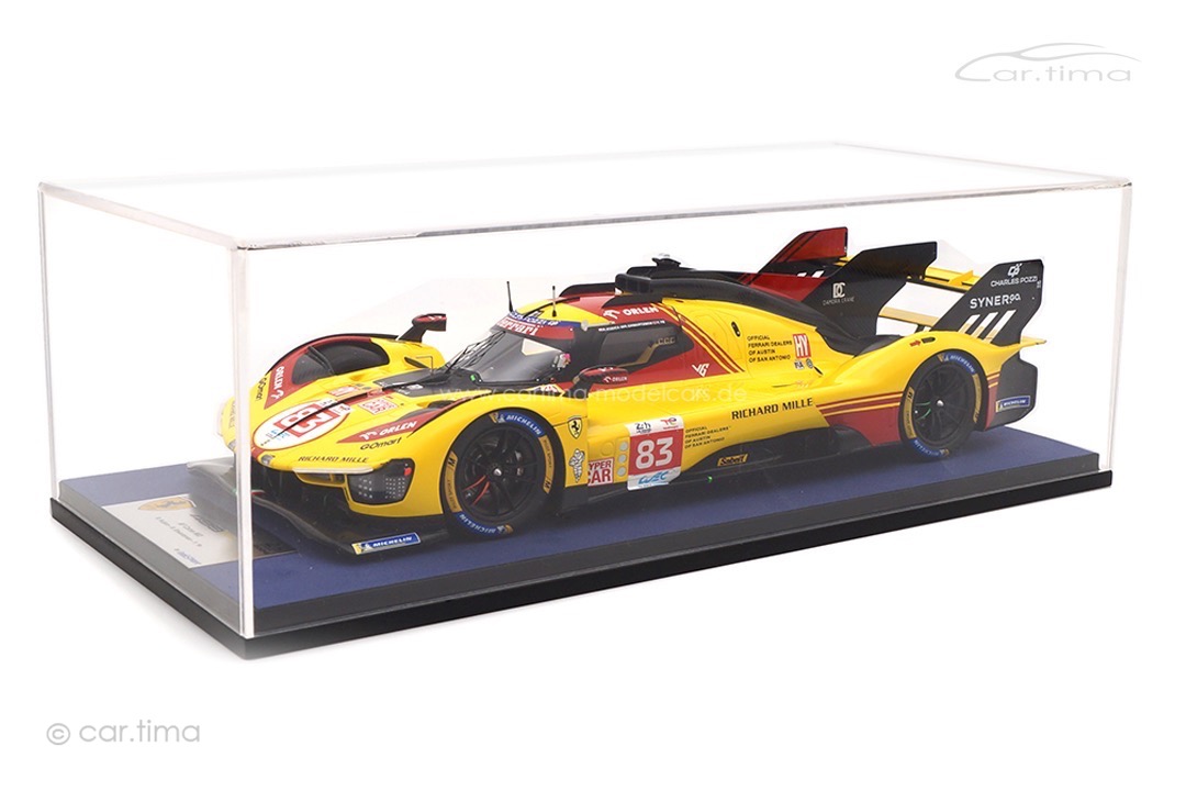 Ferrari 499P 24h Le Mans 2024  Kubica/Ye/Shwartzman LookSmart 1:18 LS18LM050