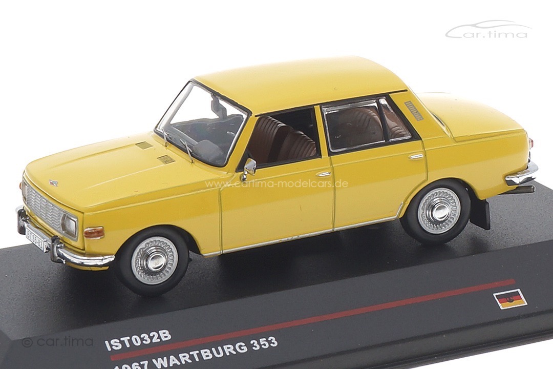 Wartburg 353 1967 gelb IST Models 1:43 IST032B Wartburg 353 1967 gelb IST Models 1:43 IST032B