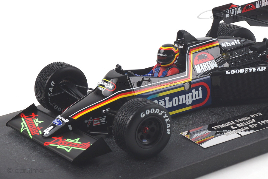 Tyrrell Ford 012 Monaco GP 1984 Stefan Bellof Minichamps 1:18 117840004