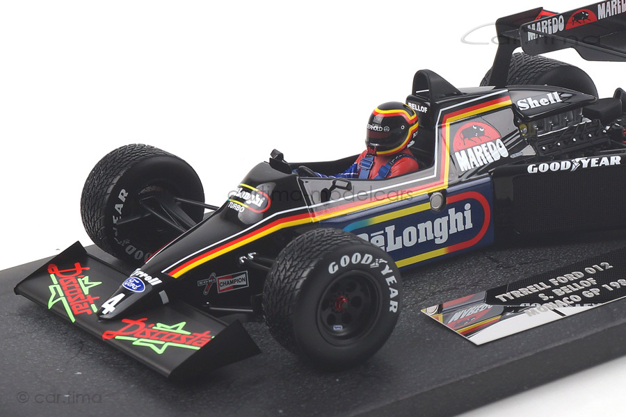 Tyrrell Ford 012 Monaco GP 1984 Stefan Bellof Minichamps 1:18 117840004 Tyrrell Ford 012 Monaco GP 1984 Stefan Bellof Minichamps 1:18 117840004
