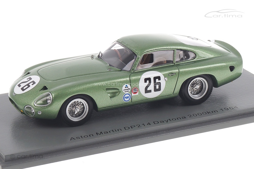Aston Martin DP214 2000 km Daytona 1964 Salvadori/Salmon Spark 1:43 S3684 Aston Martin DP214 2000 km Daytona 1964 Salvadori/Salmon Spark 1:43 S3684