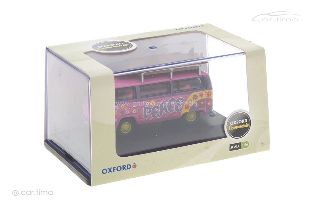 Volkswagen Bus T2a Surfboards Flower Power Oxford 1:76 76VW017