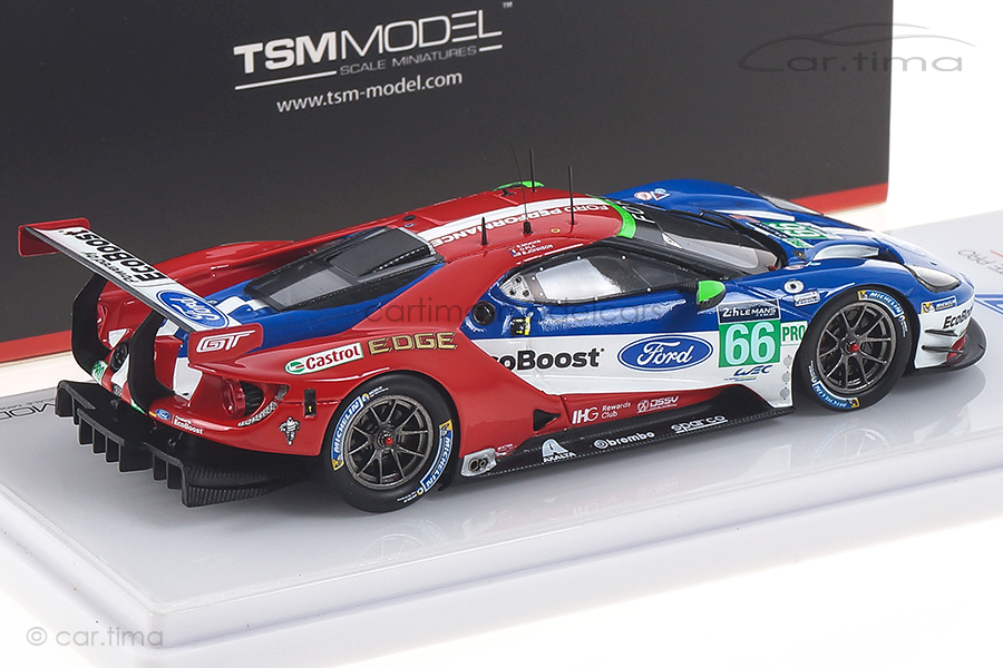 Ford GT 24h Le Mans 2017 Johnson/Mücke/Pla TSM 1:43 TSM430286 Ford GT 24h Le Mans 2017 Johnson/Mücke/Pla TSM 1:43 TSM430286