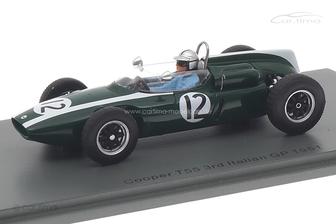Cooper T55 GP Italien 1961 Bruce McLaren Spark 1:43 S8070 Cooper T55 GP Italien 1961 Bruce McLaren Spark 1:43 S8070