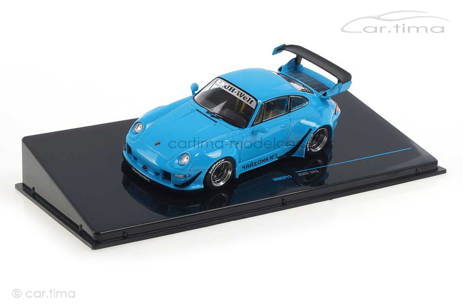 RWB Rauh-Welt Porsche 911 Turbo (993) Rivierablau IXO 1:43 MOC211 RWB Rauh-Welt Porsche 911 Turbo (993) Rivierablau IXO 1:43 MOC211