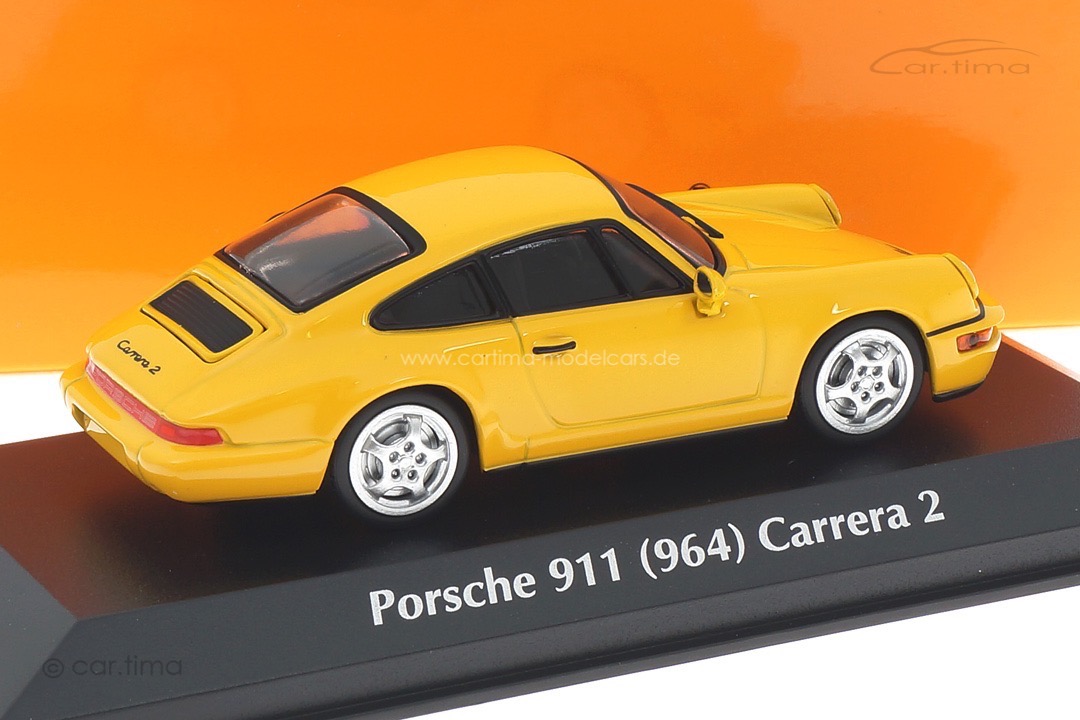 Porsche 911 (964) Carrera 2 gelb Minichamps 1:43 940062920 Porsche 911 (964) Carrera 2 gelb Minichamps 1:43 940062920
