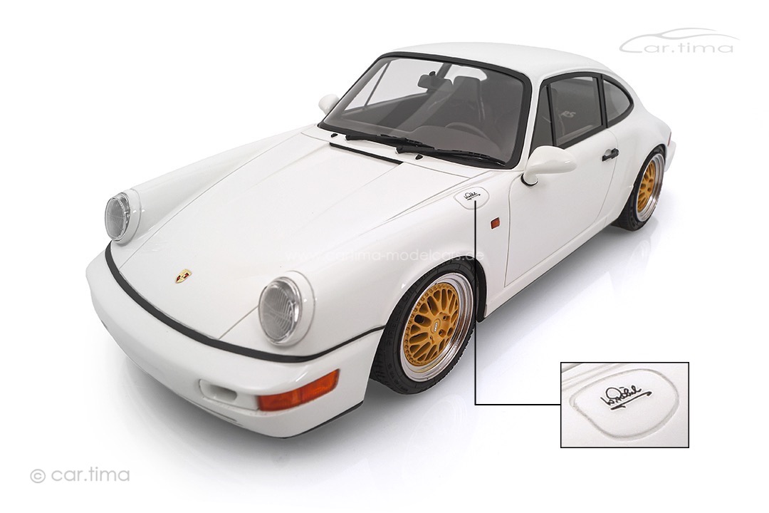 Porsche 911 (964) Carrera RS Grandprix-weiß "Ring-Tool" car.tima 1:18 CAR01825004 Porsche 911 (964) Carrera RS Grandprix-weiß "Ring-Tool" car.tima 1:18 CAR01825004