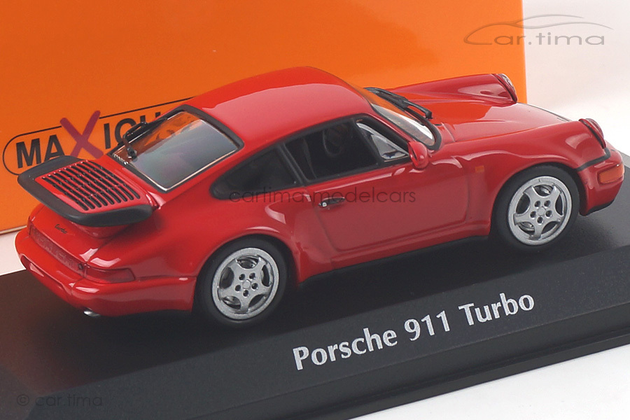 Porsche 911 (964) Turbo Indischrot Minichamps 1:43 940069102 Porsche 911 (964) Turbo Indischrot Minichamps 1:43 940069102