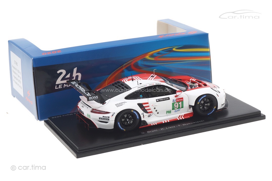 Porsche 911 RSR 24h Le Mans 2020 Bruni/Lietz/Makowiecki Spark 1:43 S7983