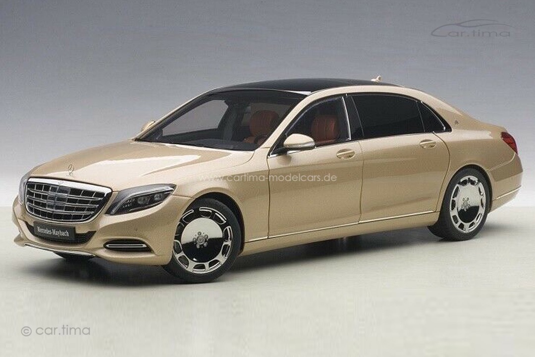 Mercedes-Maybach S-Klasse S600 2015 hellgold AUTOart 1:18 76294