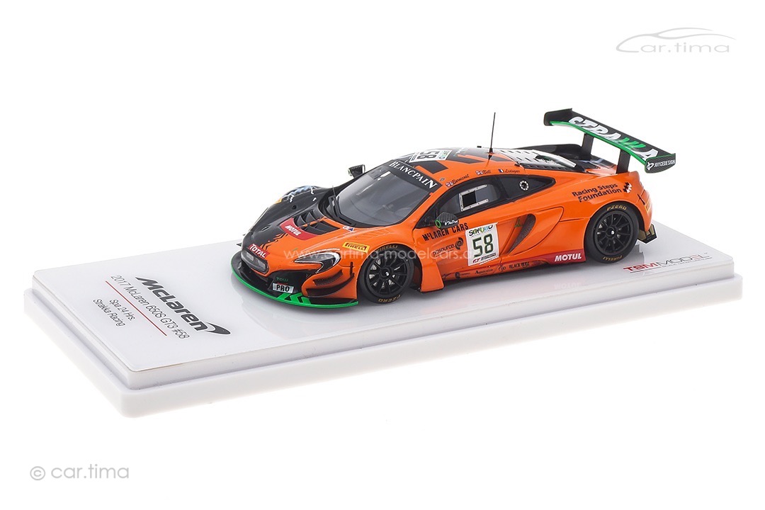 McLaren 650S GT3 24h Spa 2017 Bell/Barnicoat/Ledogar TSM 1:43 TSM430345 McLaren 650S GT3 24h Spa 2017 Bell/Barnicoat/Ledogar TSM 1:43 TSM430345
